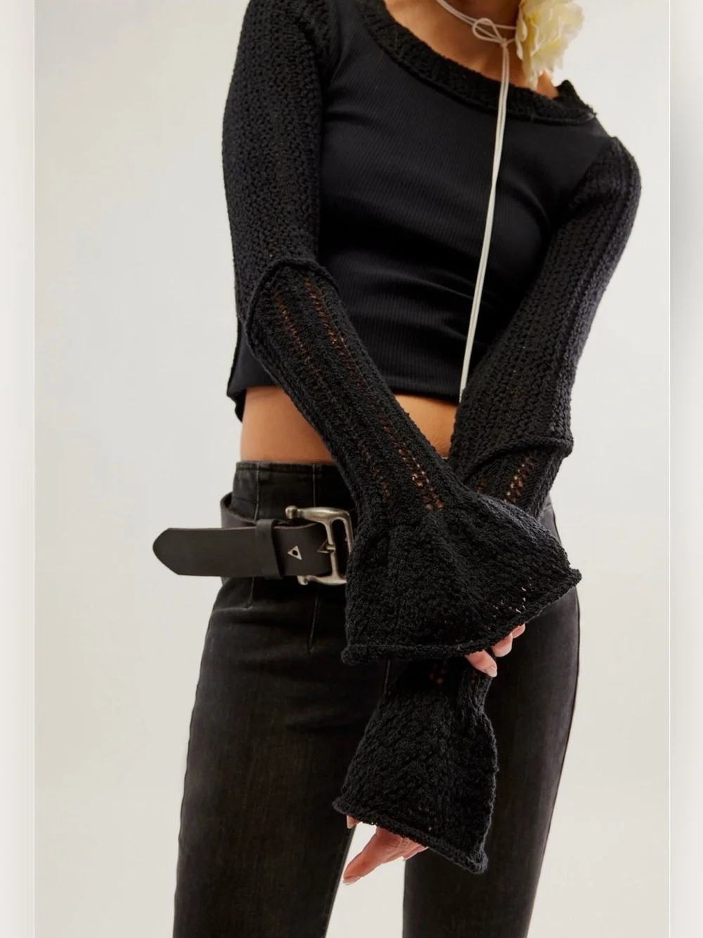 Free people Cuffing Season Top